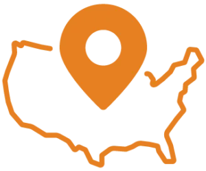 map of US